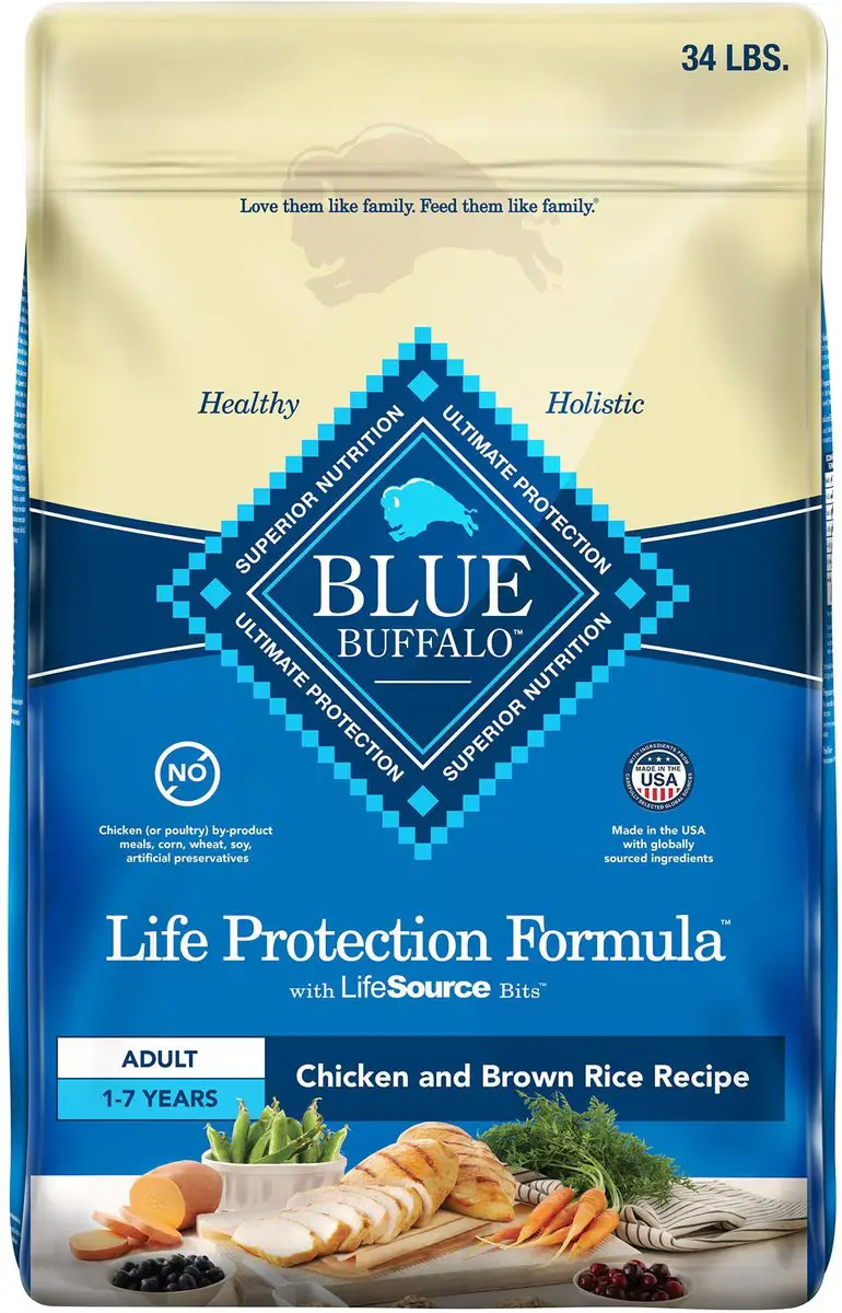 Blue Buffalo Adult Chicken & Rice Dry Dog Food